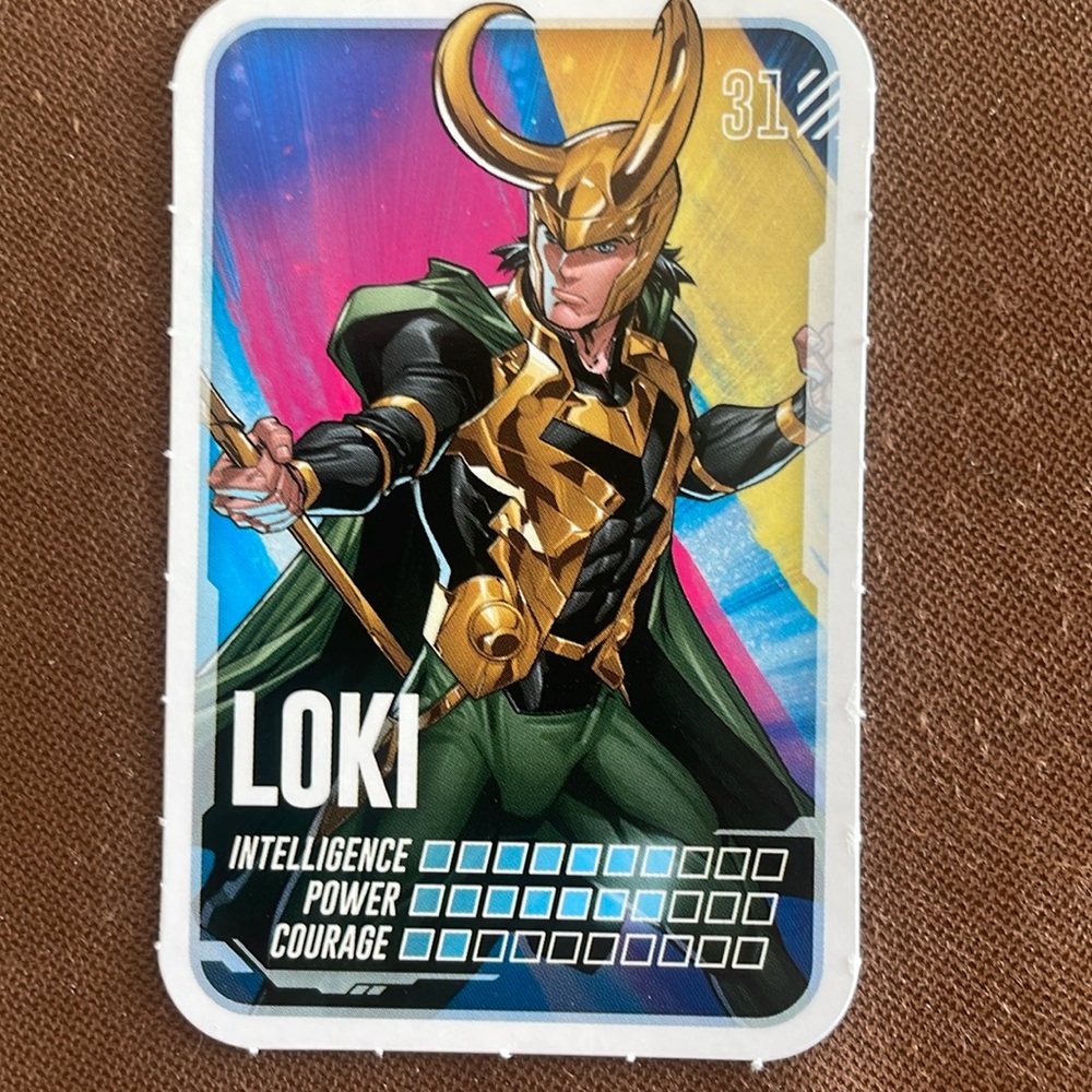 Marvel Collectible Card #31 - LOKI